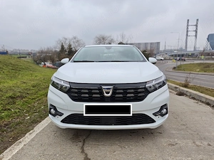 Dacia Sandero albă, 1l benzină, primul proprietar, cumpărată din Germania