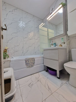 Mamaia Nord(Market Lidl)- 2 camere 55mp, mobilat-utilat, parcare inclusa in pret-105.000e - imagine 9