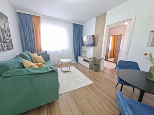 Apartament 2 camerere etaj intermediar renovat complet Milea Sibiu - imagine 3