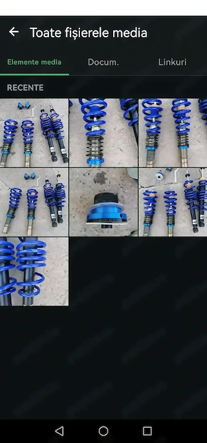 Vând set complet amortizoare reglabile Audi A4 b8 s-line