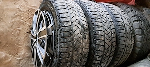Jante tabla 5x112 R16 cu cauciucuri M+S Pirelli - imagine 3