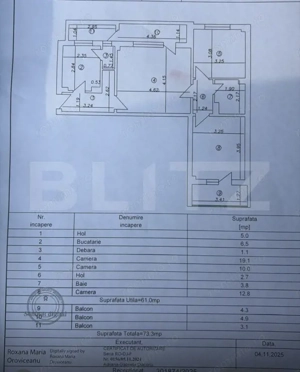 Apartament 3 camere, 72 mp, zona Gării - imagine 4