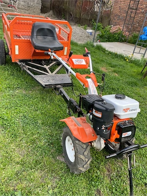 MotosăpătoareRuris731ACC cu remorcă