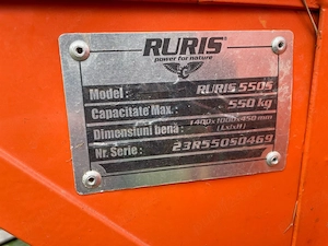 MotosăpătoareRuris731ACC cu remorcă - imagine 5