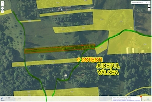 Vand teren 2500 MP Parcul National Buila-Vanturarita, localitatea Pietreni, COSTEST, Jud. Valcea