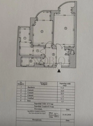Apartament 2 Camere | Bulevardul Unirii | 68 MP - imagine 13