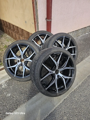 vand jante R19 5x120 cu tot cu cauciucuri  - imagine 4