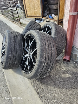 vand jante R19 5x120 cu tot cu cauciucuri  - imagine 2