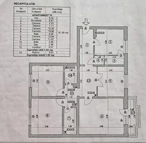 Vanzare Apartament 4 Camere Adiacent Nerva Traian - Centrala Proprie - imagine 8