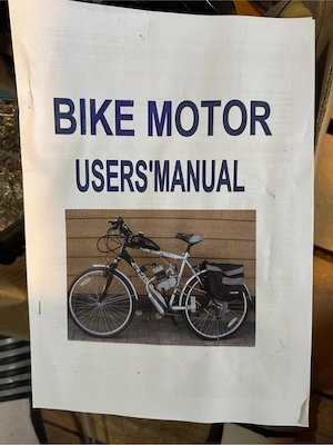 Motor 80cc 2t pentru bicicleta.