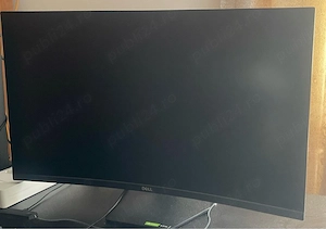 Monitor Gaming LED VA curbat DELL 27 FHD 144Hz 1ms 4ms 350 cd m2 VESA DP Hdmi S2721HGF