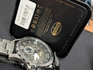 Fossil  Cronograf jr1437 grey smoke