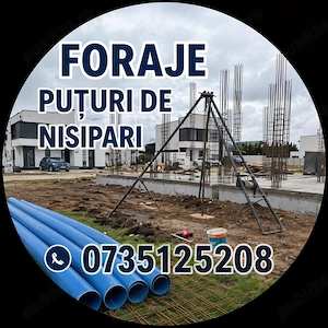 Foraje puturi denisipari prelungiri 