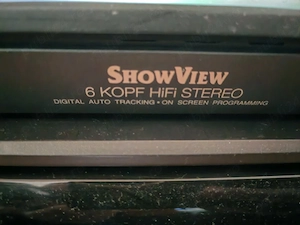 Video VHS 6 Capete Stereo Tevion