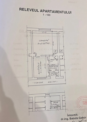 De vânzare apartament 1 cameră la curte zona semicentrală - imagine 8