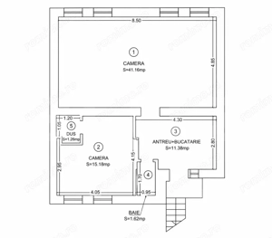 Apartament de 2 camere, demisol, zonă centrală - imagine 4