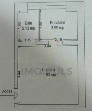 Bucatarie separata. Centrala proprie. Bloc izolat. - imagine 4