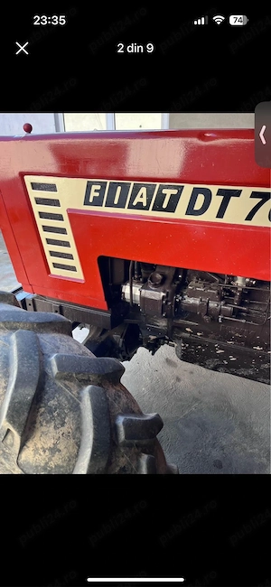 Tractor Fiat 766 Dt - imagine 3