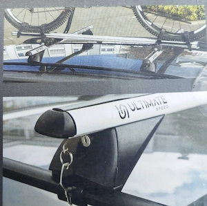 Bare transversale pentru portbagaj din aluminiu, noi  - imagine 3