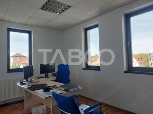 Spatiu birouri premium: 110 mpu 5 camere 2 bai zona Sub Arini Sibiu - imagine 7