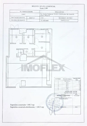 Spatiu comercial P-ta Victoriei, 117 mp utili, 10.26 ml fatada,renovat - imagine 9