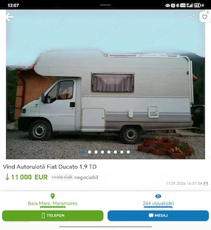 Vînd Autorulotă 