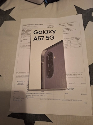 Samsung Galaxy A57 nou cutie sigilata.