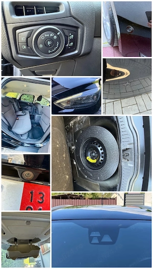 Ford Focus 1.5Benzina TITANIUM Camere Navi Sony - imagine 9