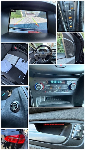 Ford Focus 1.5Benzina TITANIUM Camere Navi Sony - imagine 10