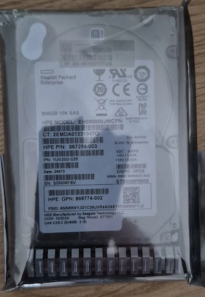 Hard Disk SAS 900gb Hp 15Kk 