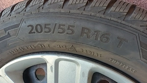 Jante tabla 5×108 cu anvelope iarna 205/55/16 ford focus,ford c-max - imagine 5