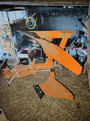 Schimb motocultor și plug reversibil - imagine 3