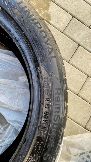 225/45/R19 96Y XL Dot: 49 2022. - 800 Lei - imagine 2