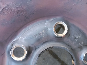 Jante tabla vw audi skoda seat 5x112 R16 cu capace  - imagine 6