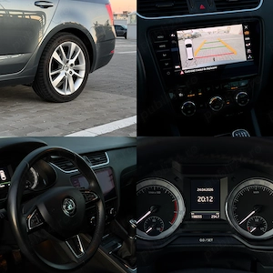 Skoda Octavia 3 Facelift Euro 6 NAVI Panoramic Keyless FrontAssist - imagine 8