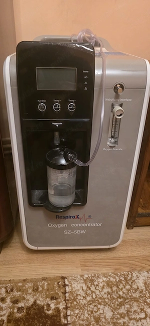 Concentrator de oxigen SZ-5BW, 1 5 L min, doar 150 ore, stare excelenta
