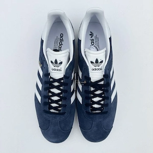 Pantofi Sport Adidas Gazelle Navy White 100% Originali - imagine 2