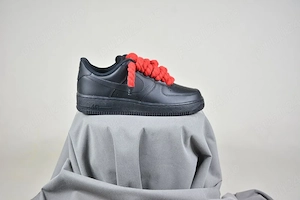 Pantofi Sport Air Force 1 Low Custom Rope Laces Rosu-100% original