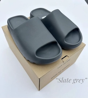 Papuci Sport Adidas Yeezy Slide Slate Grey- 100% original