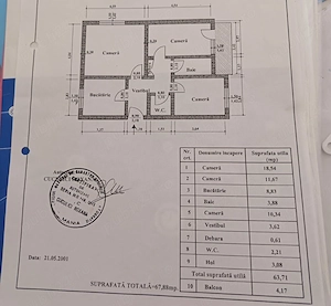 Vand apartament 3 camere zona Piata Sudului sos Oltenitei Delta Vacaresti (sector 4) - imagine 6