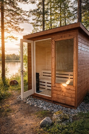 Sauna exterior  - imagine 2