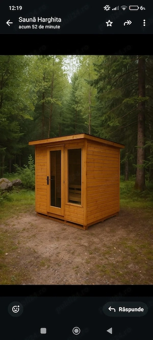 Sauna exterior  - imagine 3