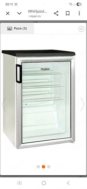 Frigider terasa Whirlpool