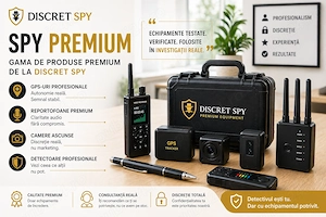 SpyPremium gama de produse a Discret Spy Timisoara 