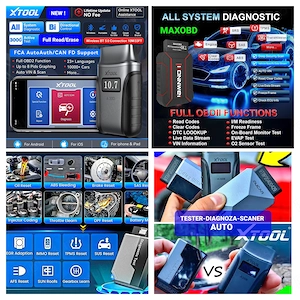 Aparat Diagnoza Auto Tester Scaner Multimarca*FULL*Obd 2*Cititor/Stergere Erori/Defecte Masina .. - imagine 10