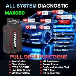 Aparat Diagnoza Auto Tester Scaner Multimarca*FULL*Obd 2*Cititor/Stergere Erori/Defecte Masina .. - imagine 5