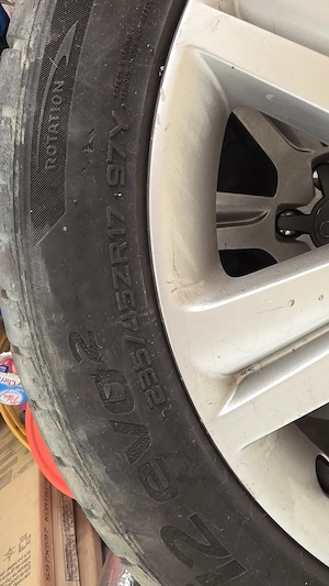 Jante Audi + cauciucuri  - imagine 3