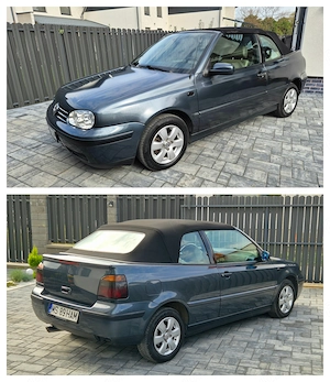 VW Golf 3.5, Cabrio, 1.6, Benzina, 101 CP, Automat, 1999, Euro 2 - imagine 5