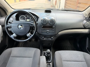 Chevrolet Aveo Model LT Climă Jante km 97.000Reali Motor 1.4 Benzină 100Cp Fab 2008 Primul Propietar - imagine 5