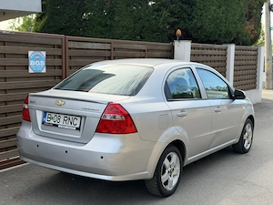 Chevrolet Aveo Model LT Climă Jante km 97.000Reali Motor 1.4 Benzină 100Cp Fab 2008 Primul Propietar - imagine 3